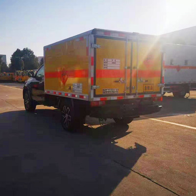 江铃皮卡四驱防爆车 民用爆炸品运输车 1类危险品运输车